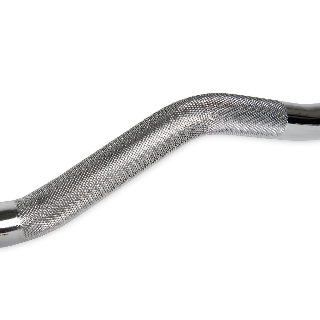 VirtuFit Olympic EZ Curl Bar - Halter bar - 120 cm - Tweedekans