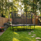 VirtuFit Trampoline Rectangulaire Premium avec Filet de Sécurité - Noir - 244 x 366 cm - Tweedekans