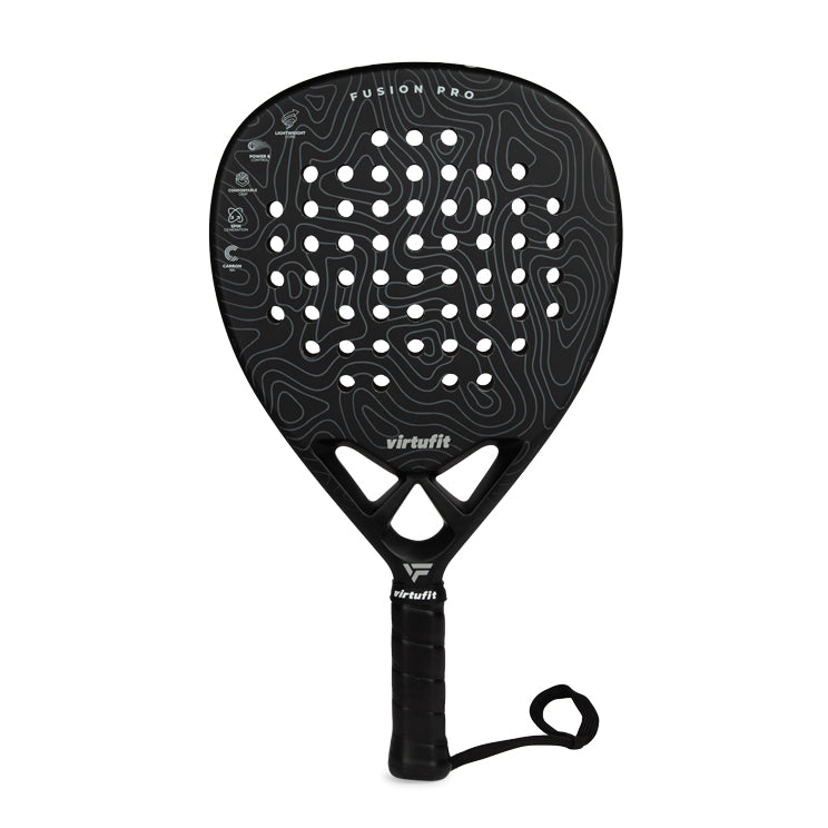 VirtuFit Fusion Pro Padel Set - Zwart - Silver