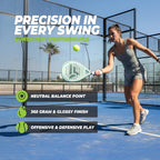 VirtuFit Hybrid Padel Racket - Mint Green - Tweedekans