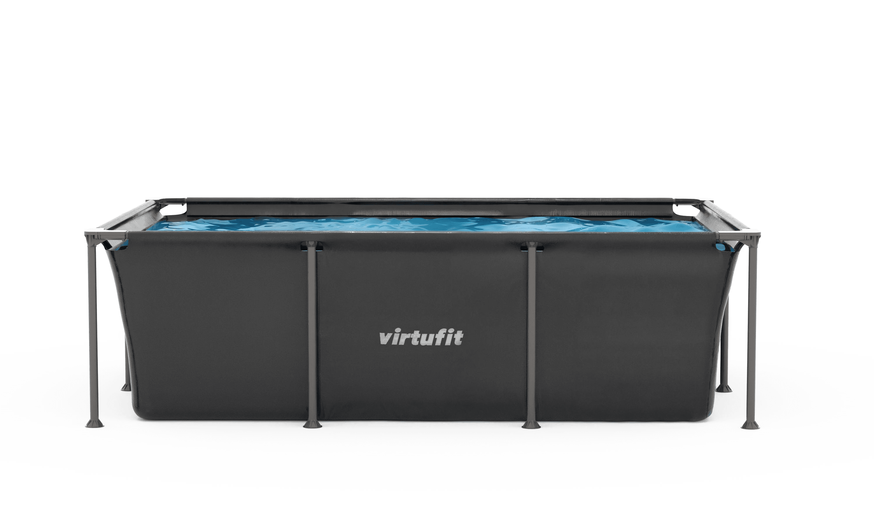 VirtuFit Rechthoekig Zwembad - 260 x 180 cm - Inclusief Filterpomp - Tweedekans