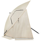 VirtuFit Strandparasol Premium - Windscherm - Strandtent - 200 cm - Beige