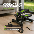 VirtuFit ST10 2-in-1 Side Stepper - avec ordinateur et câbles de résistance