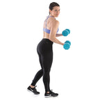 Gymstick Active Vinyl Dumbbell Set - Blauw - 2 x 3 kg