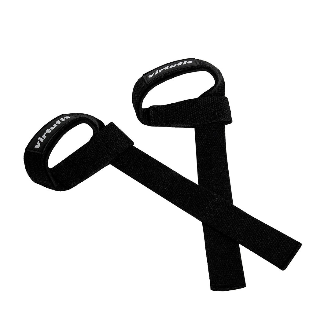 VirtuFit sangles de levage rembourrées - coton - noir - Tweedekans
