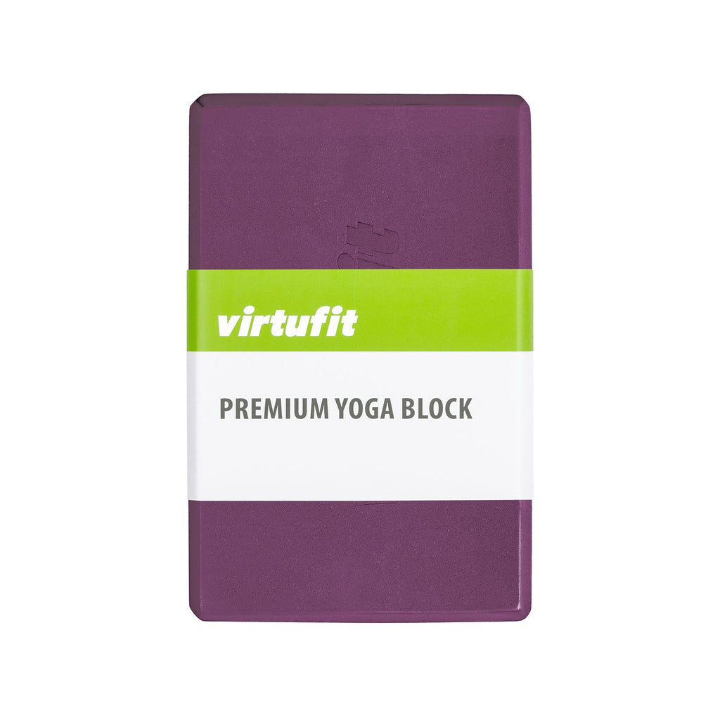 VirtuFit Premium Yoga Block - Mulberry - Tweedekans