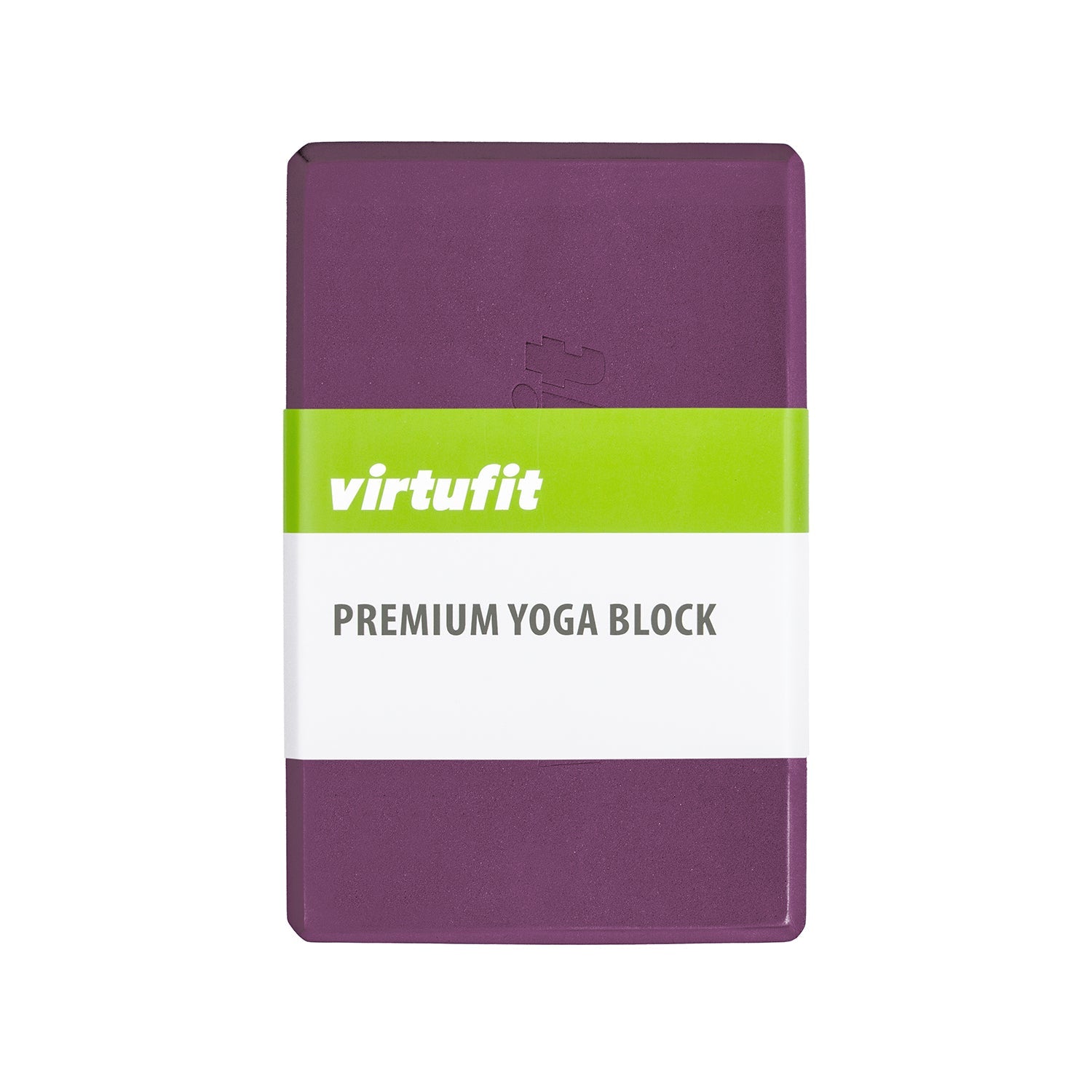 VirtuFit Premium Yoga Block - Mulberry - Tweedekans