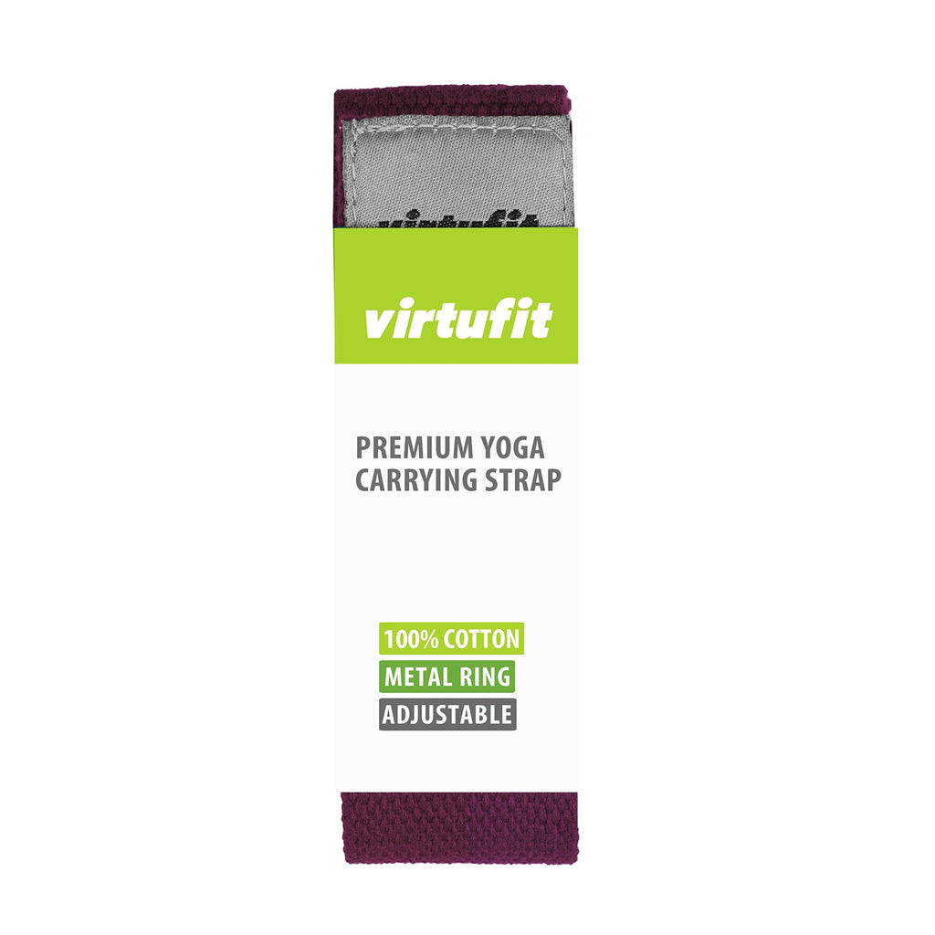 VirtuFit Premium Yogamat Draagriem - Mulberry - Tweedekans