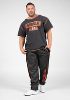 Gorilla Wear Wallace Workout Top - Gris/Orange