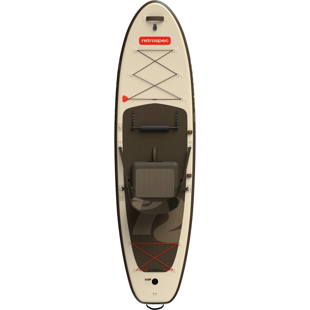Retrospec Planche de SUP Weekender Plus iSUP Kayak Hybride - 320 cm - Bonsai Camo