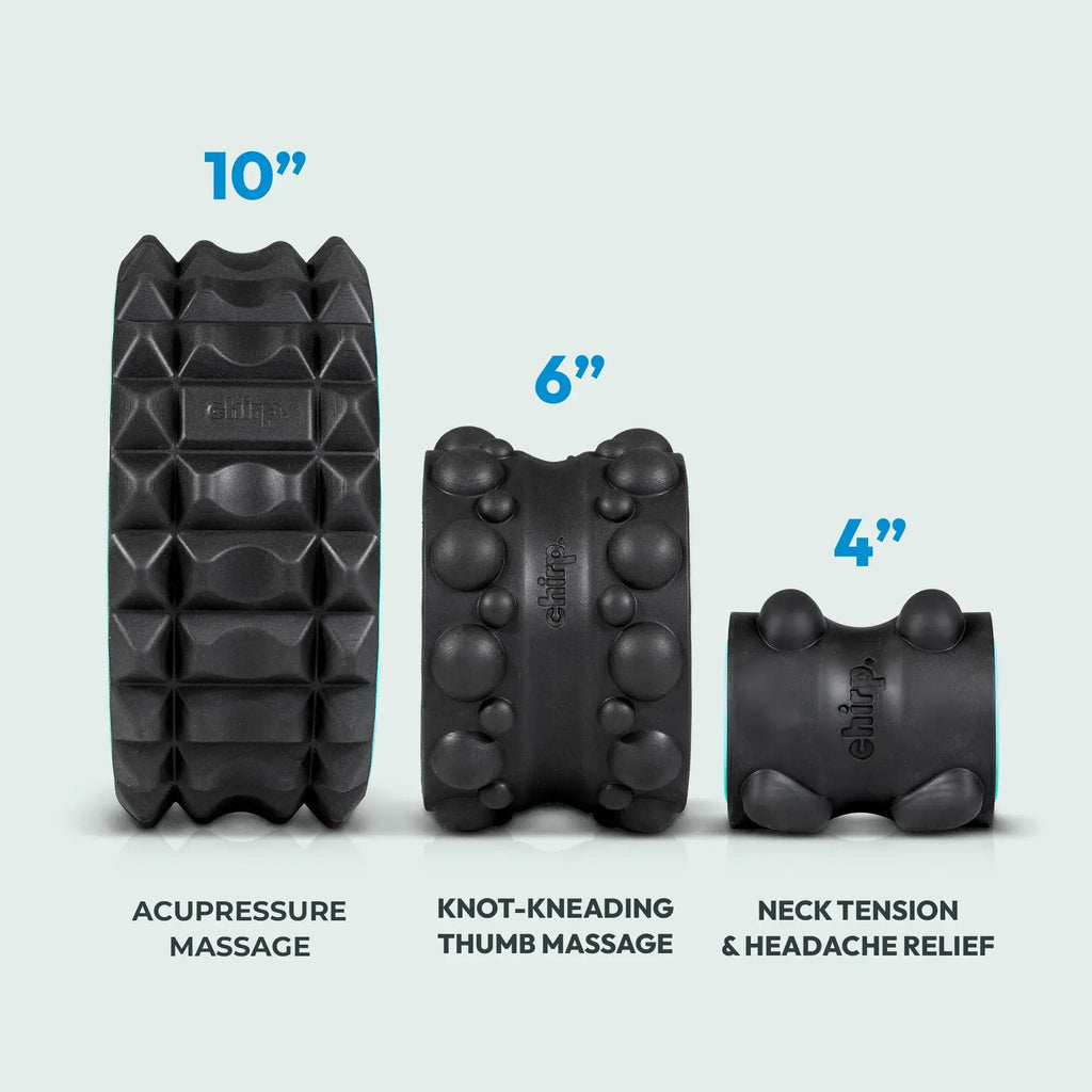Chirp Wheel XR 3-Pack - Massage Wiel Set