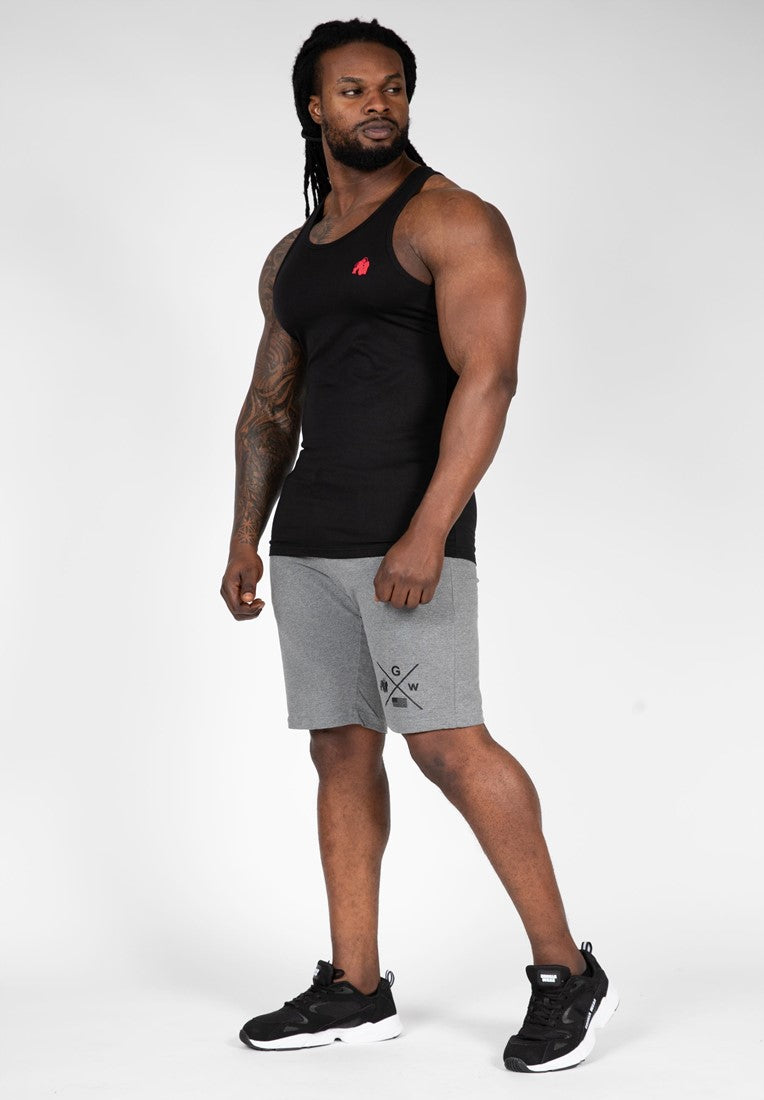 Gorilla Wear Adams Stretch Tank Top - Noir