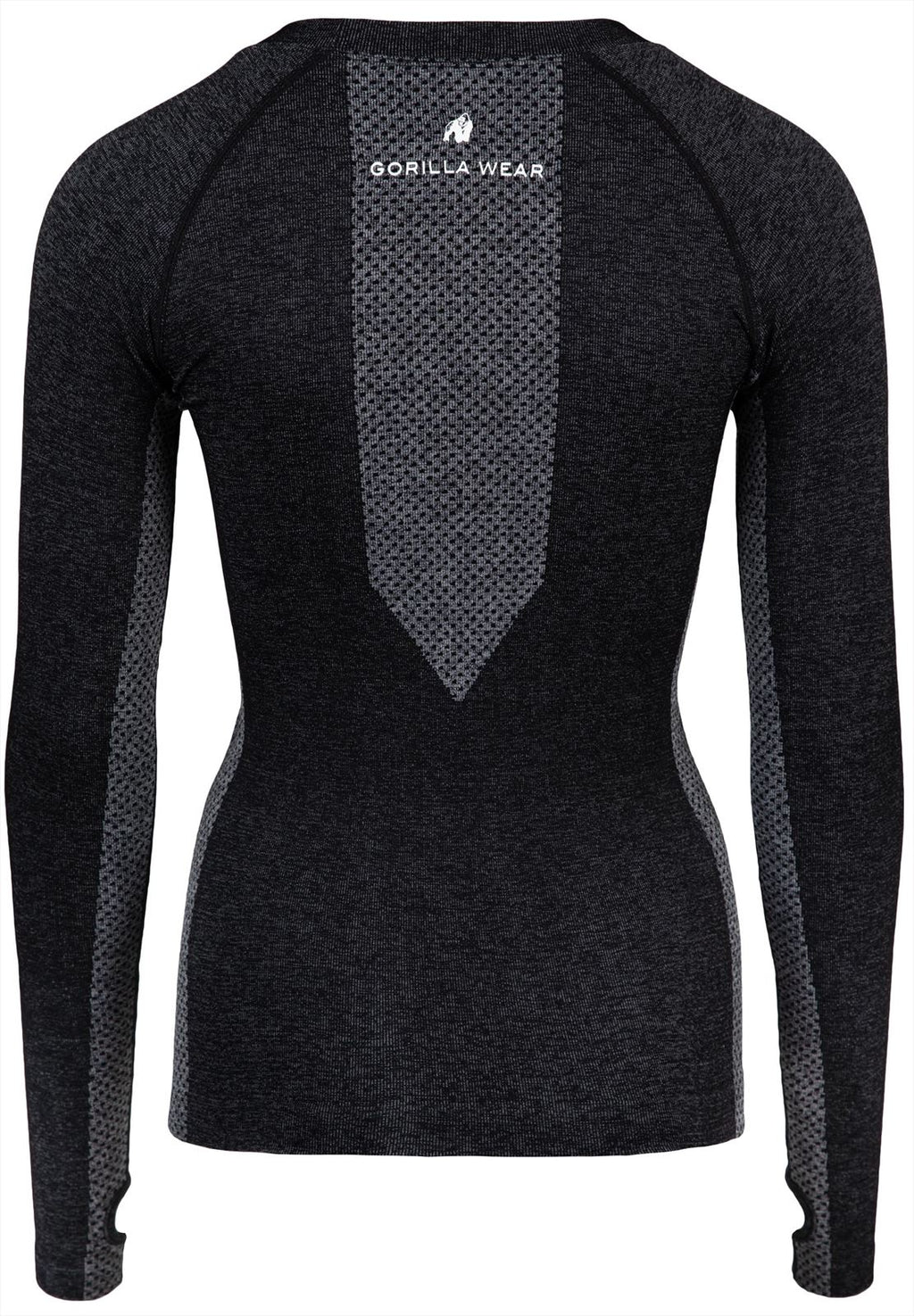 Gorilla Wear Selah Seamless Long Sleeve - Noir