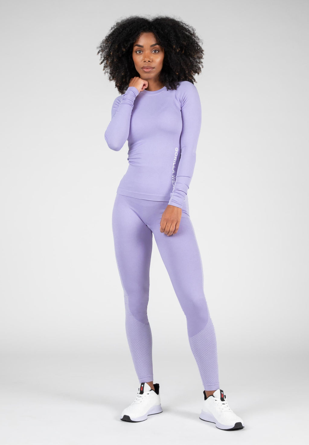 Gorilla Wear Selah Seamless Long Sleeve - Lila