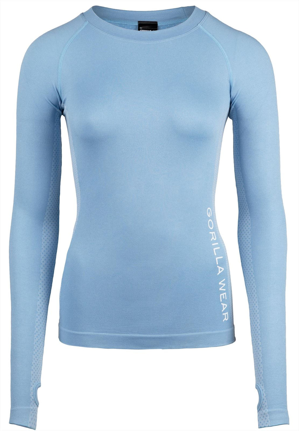 Gorilla Wear Selah Seamless Long Sleeve - Light Blue