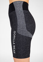 Gorilla Wear Selah Seamless Cycling Shorts - Noir