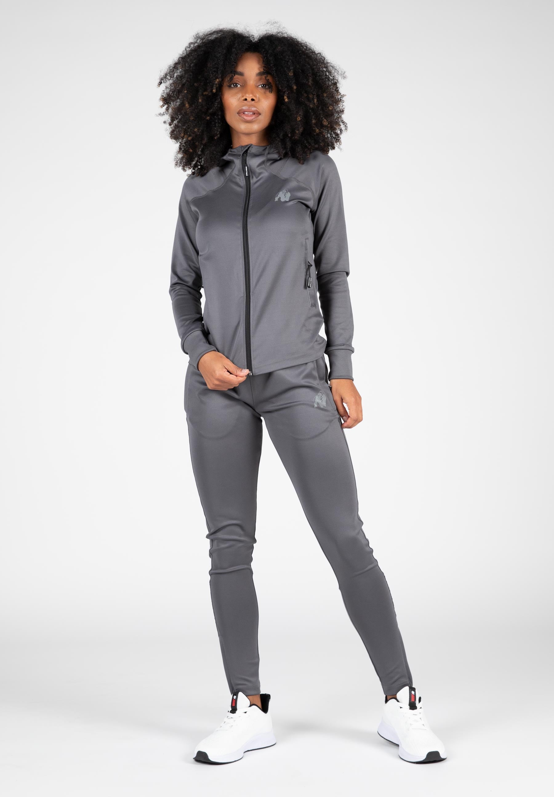 Gorilla Wear Halsey Trainingsjas - Track jacket - Grijs