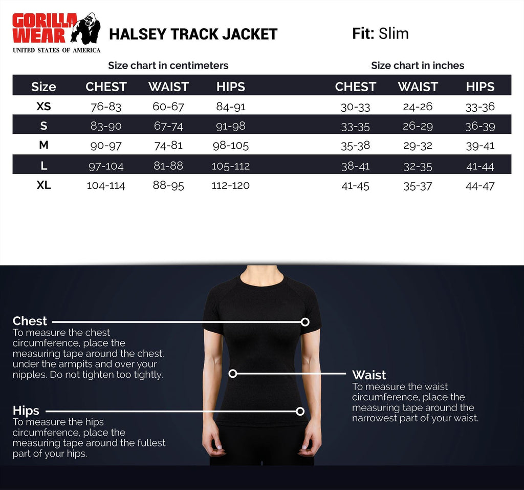 Gorilla Wear Halsey Trainingsjas - Track jacket - Grijs