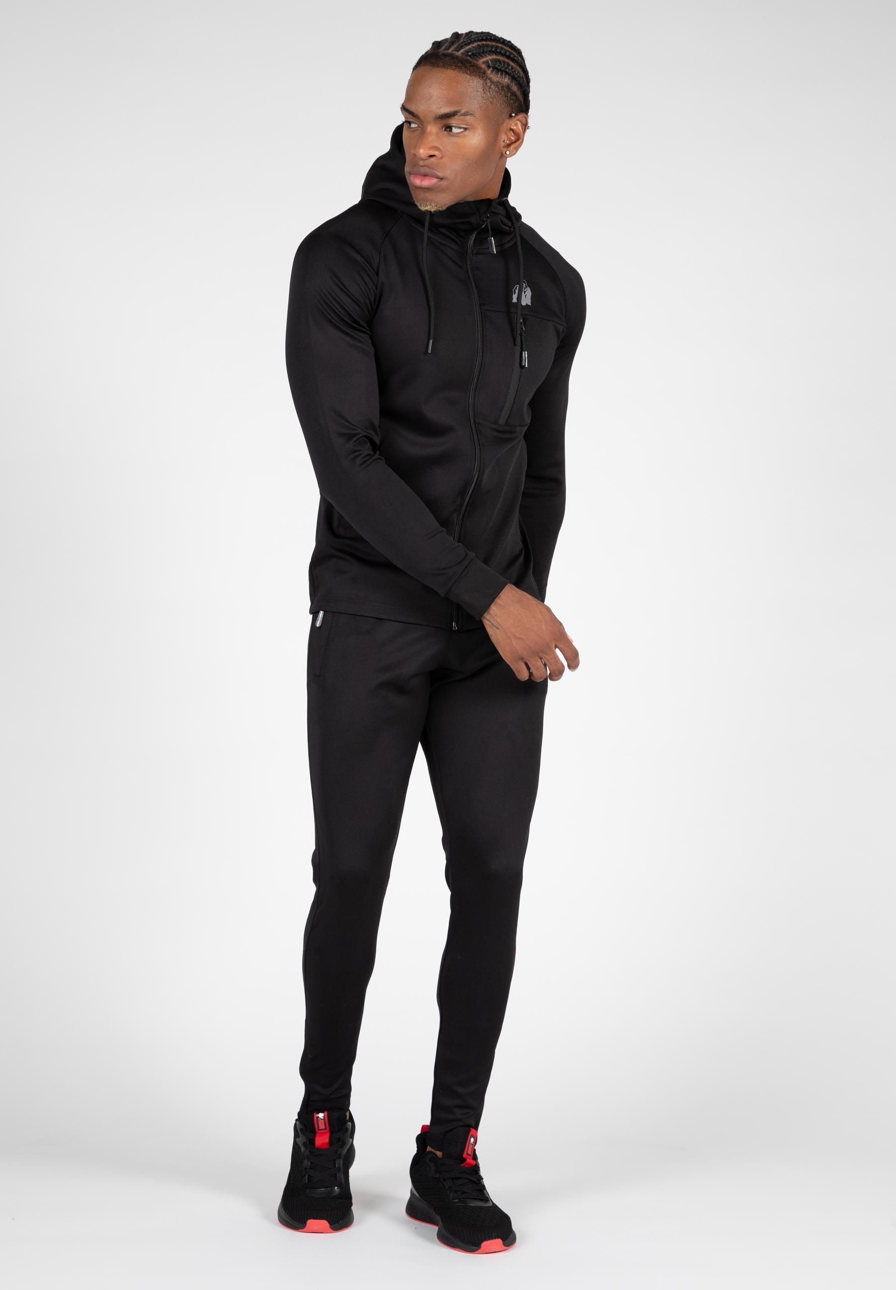 Gorilla Wear Scottsdale Track Jacket - Noir