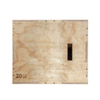 VirtuFit Houten Plyo Box 3-in-1 - Groot - 50 x 60 x 75 cm - Tweedekans
