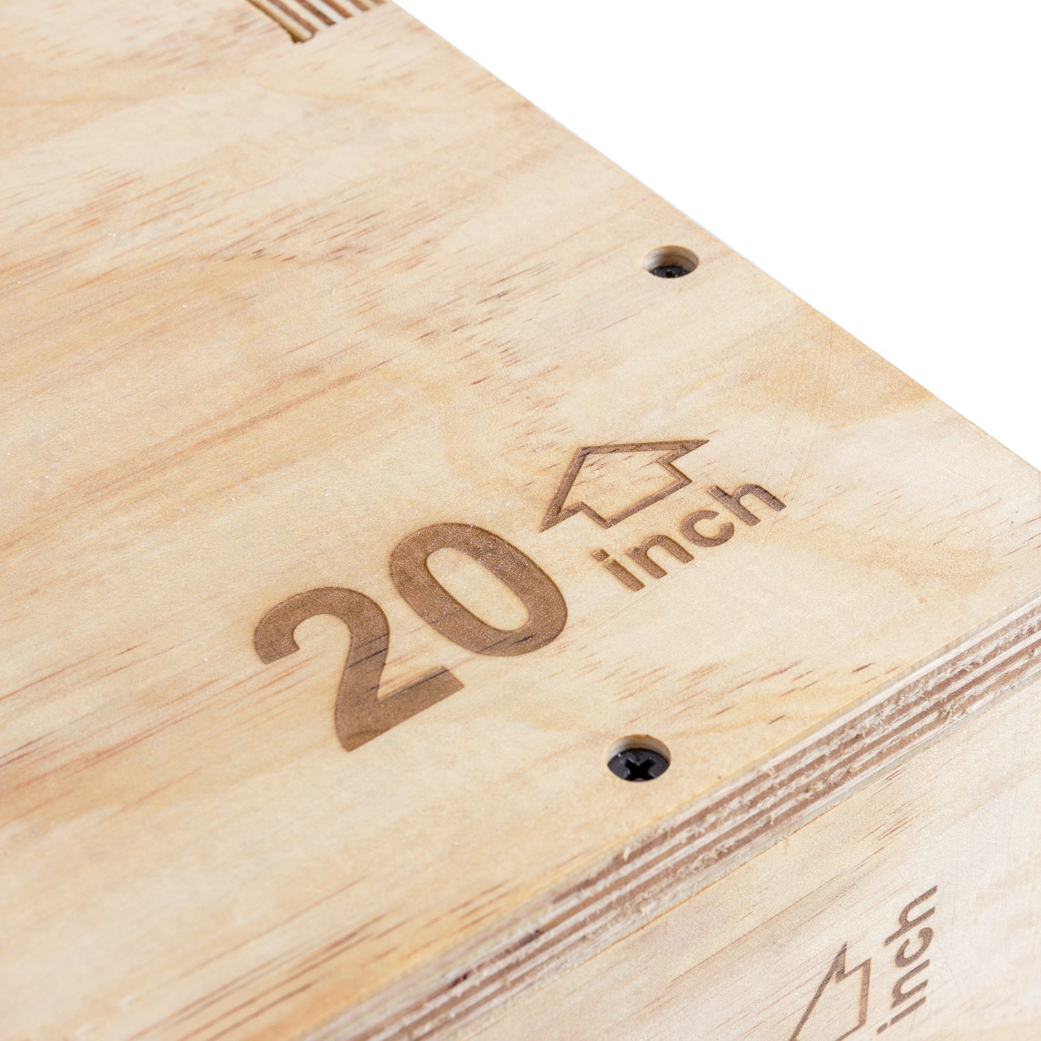 VirtuFit Houten Plyo Box 3-in-1 - Groot - 50 x 60 x 75 cm - Tweedekans