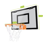 VirtuFit Pro Mini Basketbalbord met 2 Ballen en Pomp - Zwart - Tweedekans - In gebruik