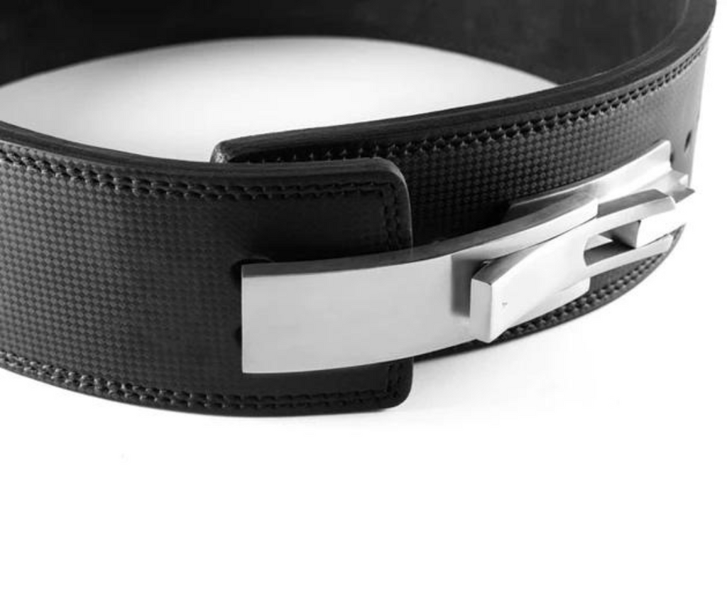 Reeva Ceinture de Levage en Cuir Carbone - Noir