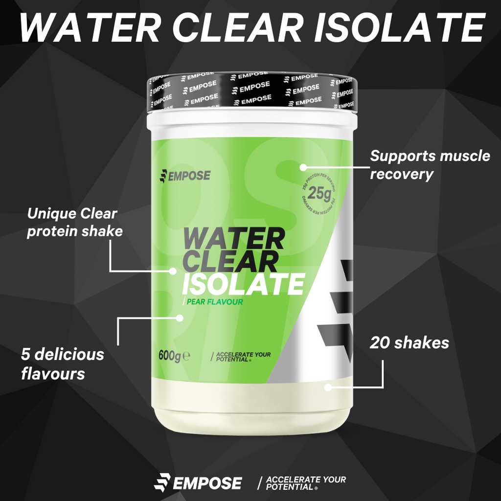 Empose Nutrition Water Clear Isolate - Protéines Ranja - Eiwit Poeder - 600 gr - Poire