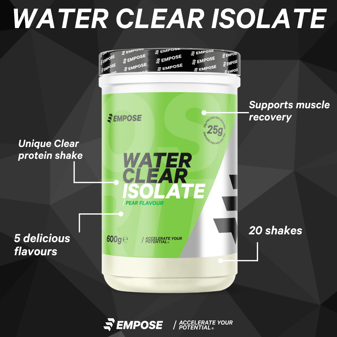 Empose Nutrition Water Clear Isolate - Protéines Ranja - Eiwit Poeder - 600 gr - Poire