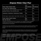 Empose Nutrition Water Clear Isolate - Protéines Ranja - Eiwit Poeder - 600 gr - Poire