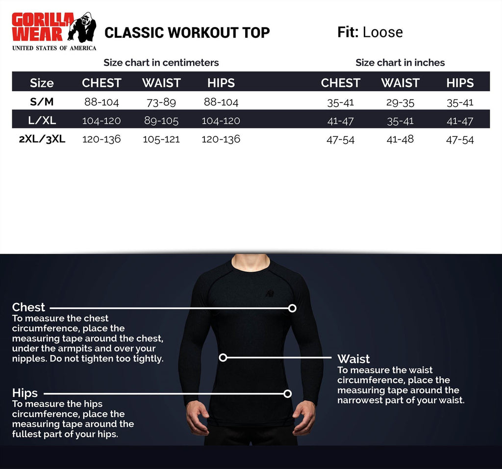 Gorilla Wear Classic Work Out Top - Grijs
