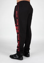 Gorilla Wear Buffalo Old School Workout Pants - Noir/Rouge