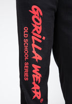Gorilla Wear Augustine Old School Pants - Noir/Rouge