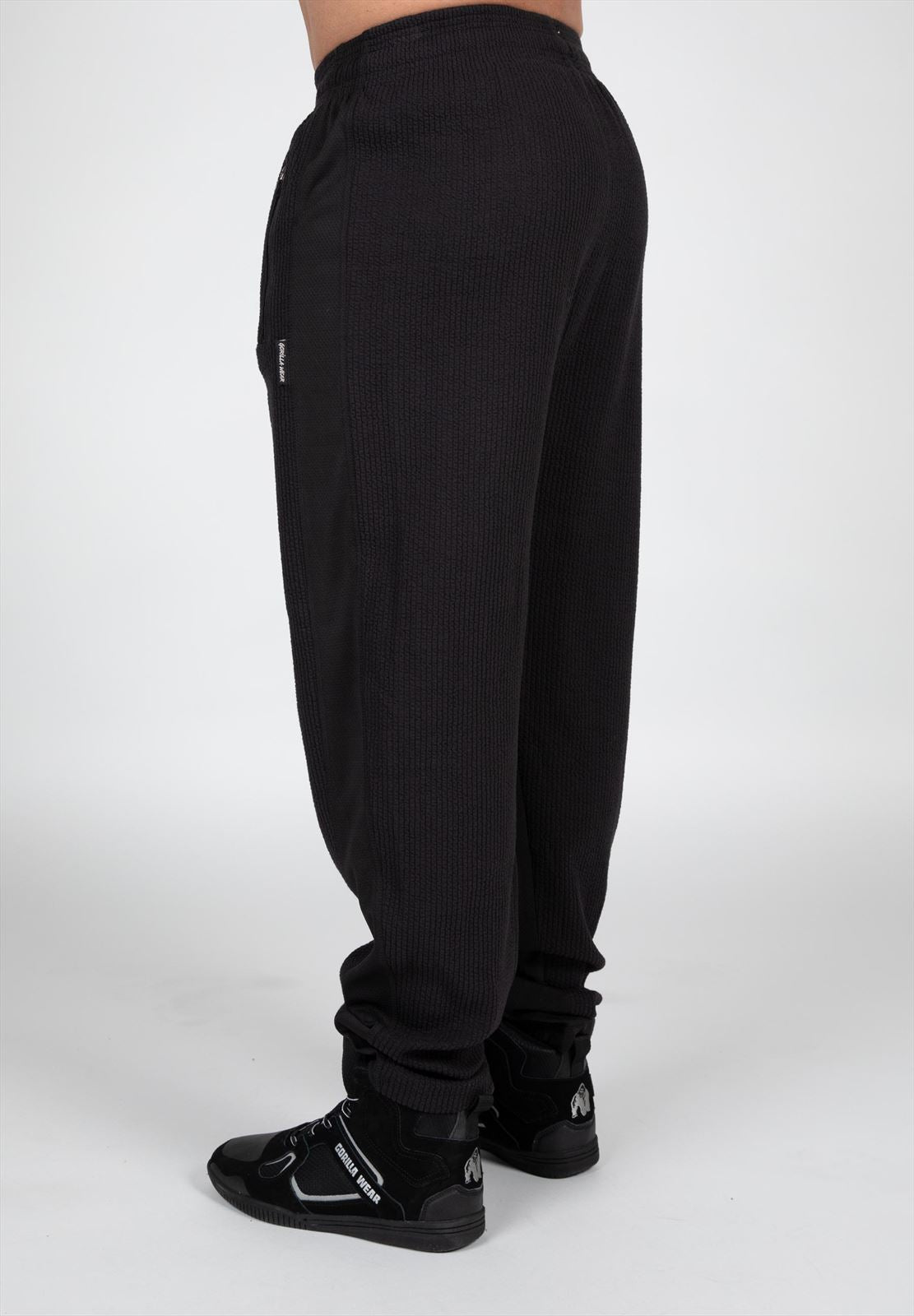 Gorilla Wear Augustine Old School Pants - Noir/Rouge
