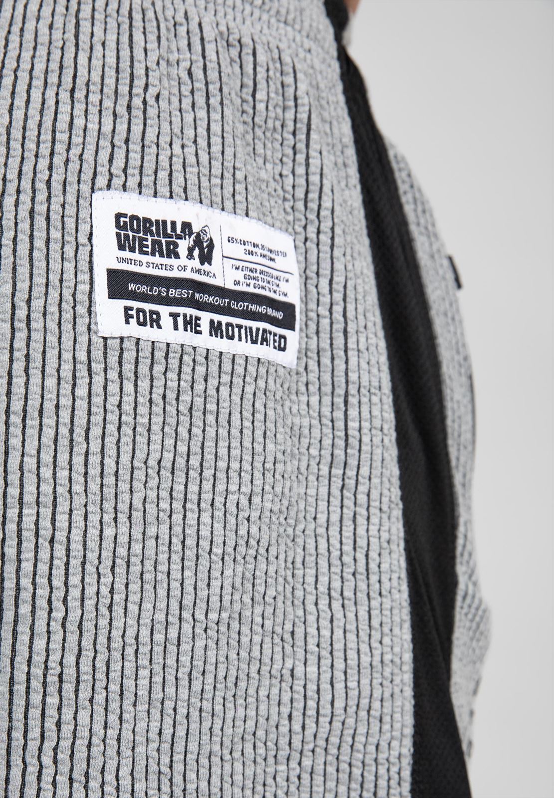 Gorilla Wear Augustine Old School Shorts - Gris