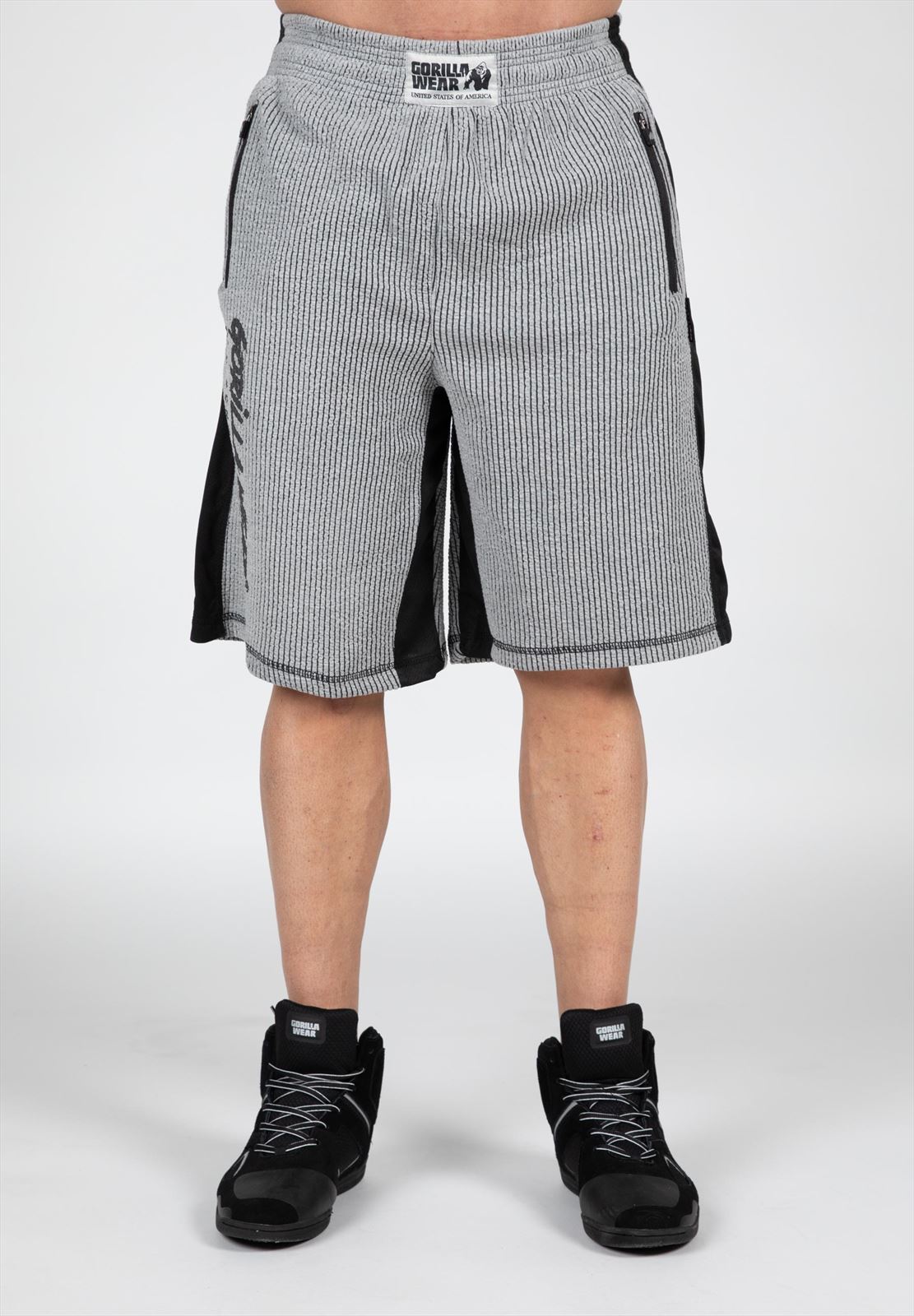 Gorilla Wear Augustine Old School Shorts - Gris