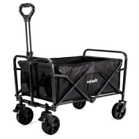 VirtuFit FW65 Chariot pliable - Capacité de charge de 100 kg - Incl. housse de protection - Noir