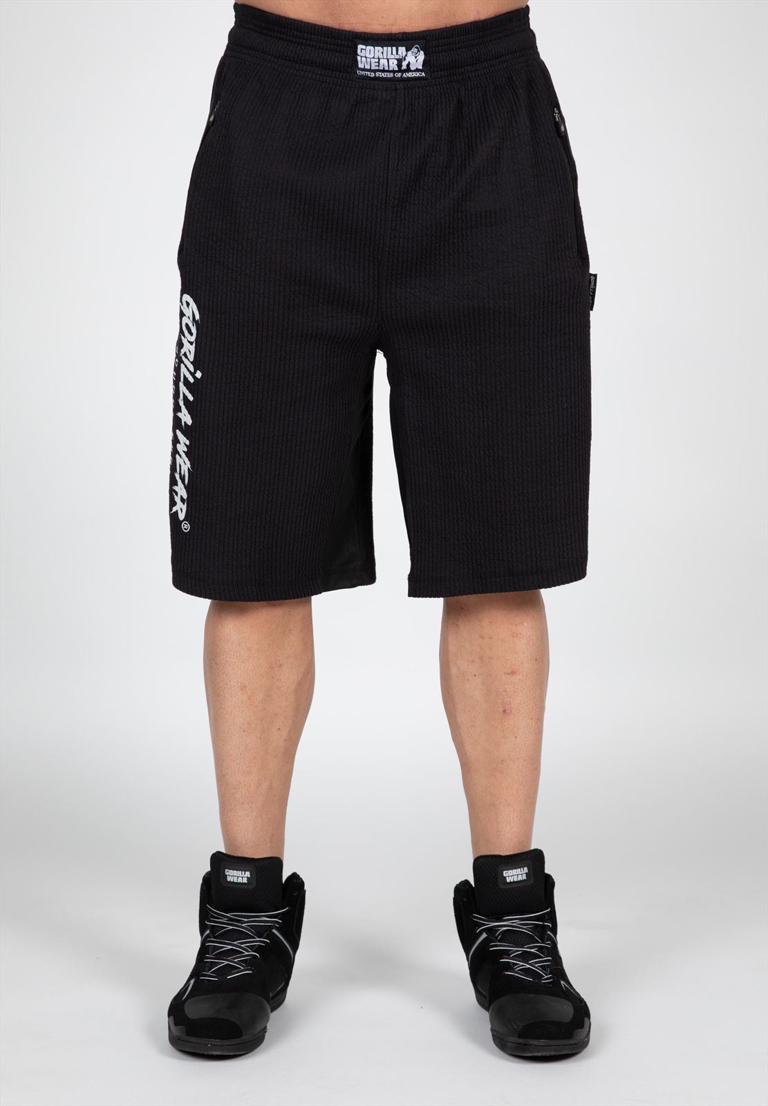 Gorilla Wear Augustine Old School Shorts - Noir