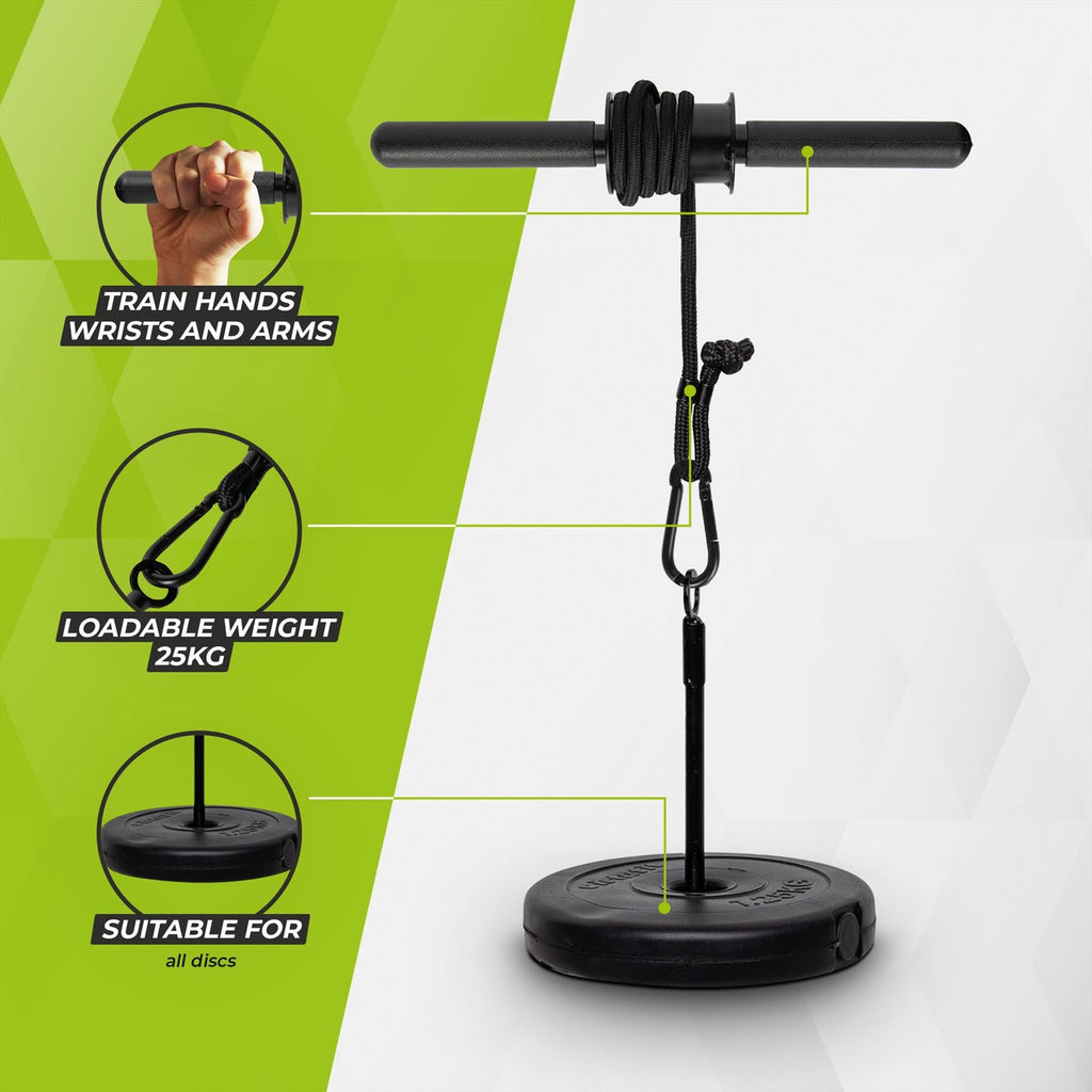 VirtuFit Pro Wrist Roller - Entraîneur d'avant-bras - Tweedekans