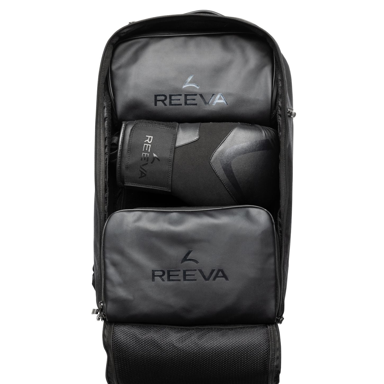 Reeva The Beast Gym Backpack - Sac de Sport pour le Fitness - 45L - Noir