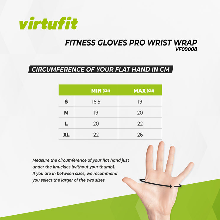 VirtuFit Gants de Fitness Pro avec Bracelet