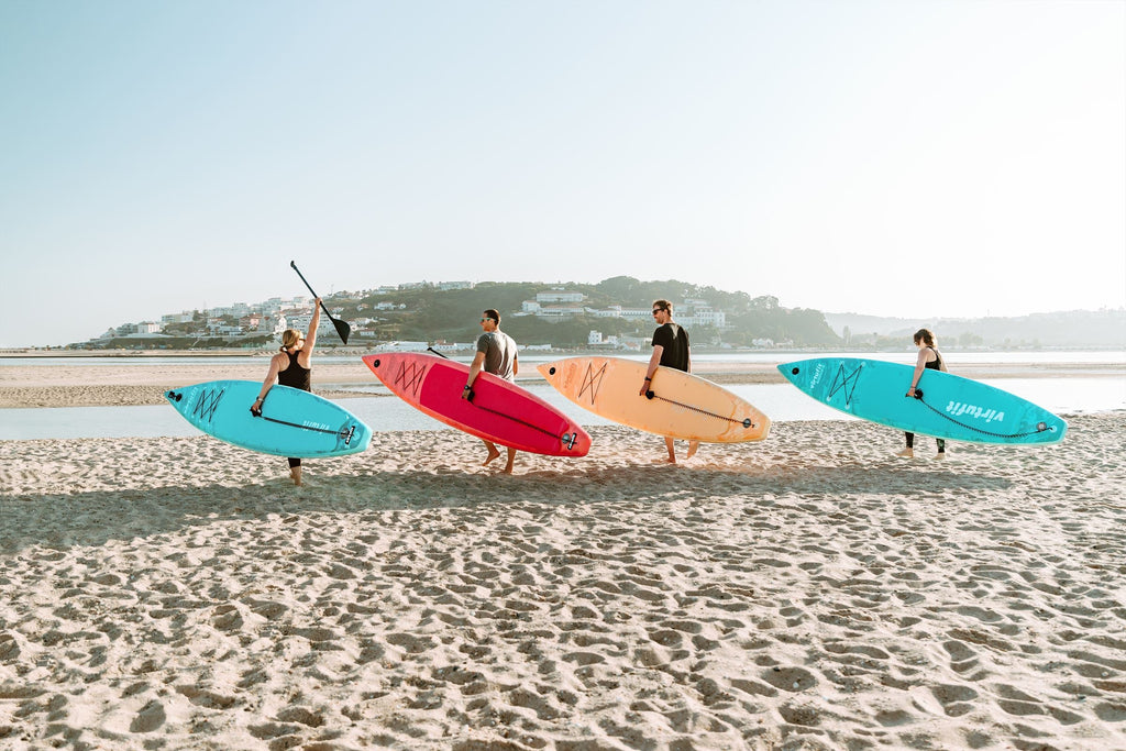 Virtufit Supboard Racer 381 - Rood - Inclusief accessoires en draagtas