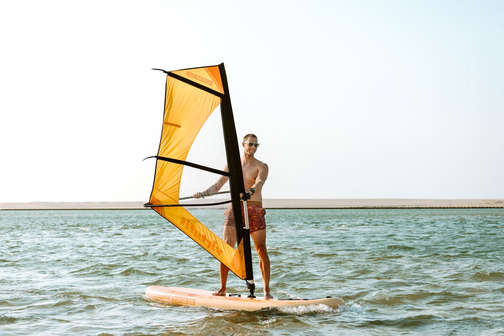 VirtuFit Supboard Surfer 305 - Orange - Inclus avec voile et accessoires - Deuxième chance