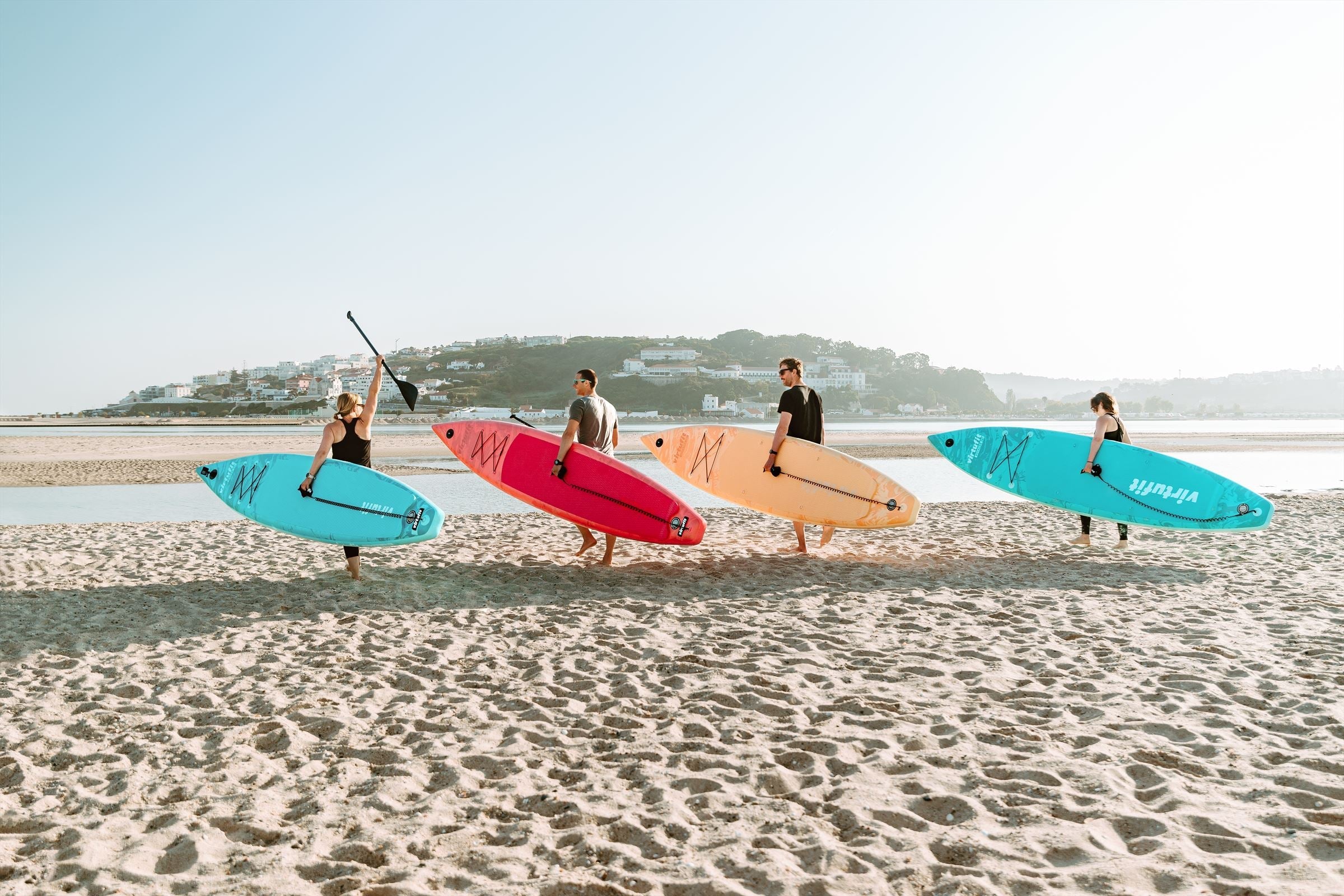 Virtufit Supboard Racer 381 - Rood - Inclusief accessoires en draagtas - Tweedekans