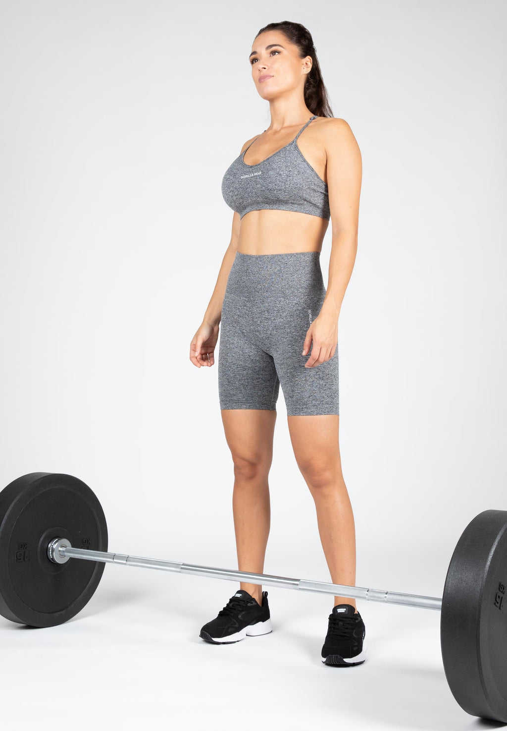 Gorilla Wear Quincy Seamless Cycling Shorts - Gris