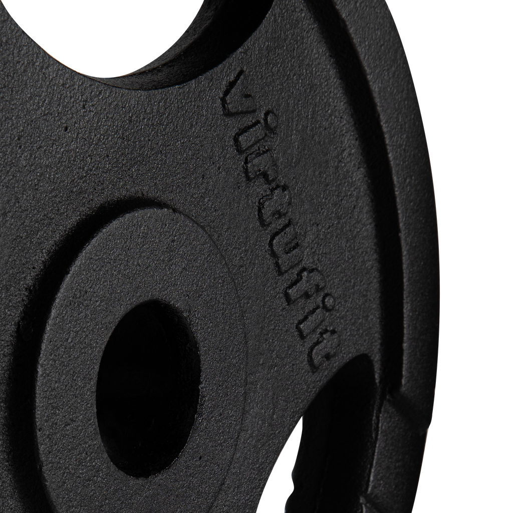 VirtuFit Disque d'Haltère Olympique en Fonte - 50 mm - 25 kg