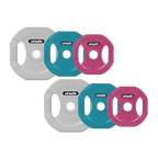 VirtuFit Aerobic Pump Set Pro Rubber - 20 kg - Gekleurd - Tweedekans