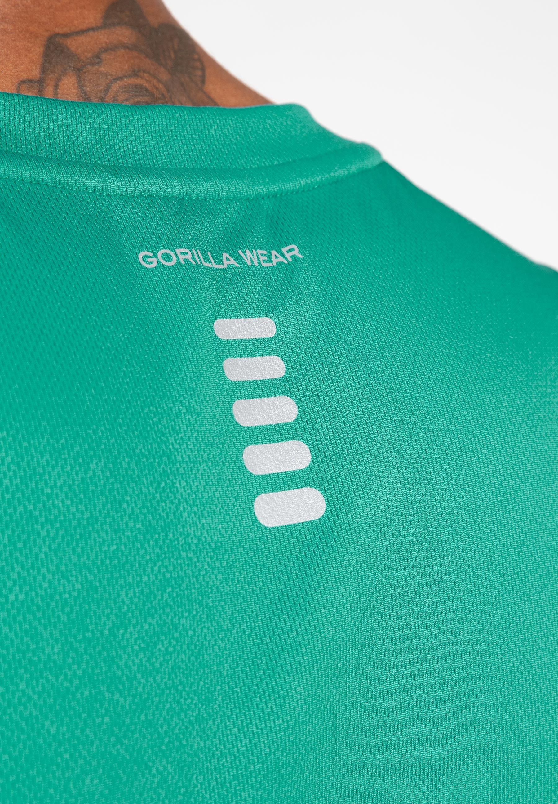 Gorilla Wear Easton Tank Top - Vert/Blanc