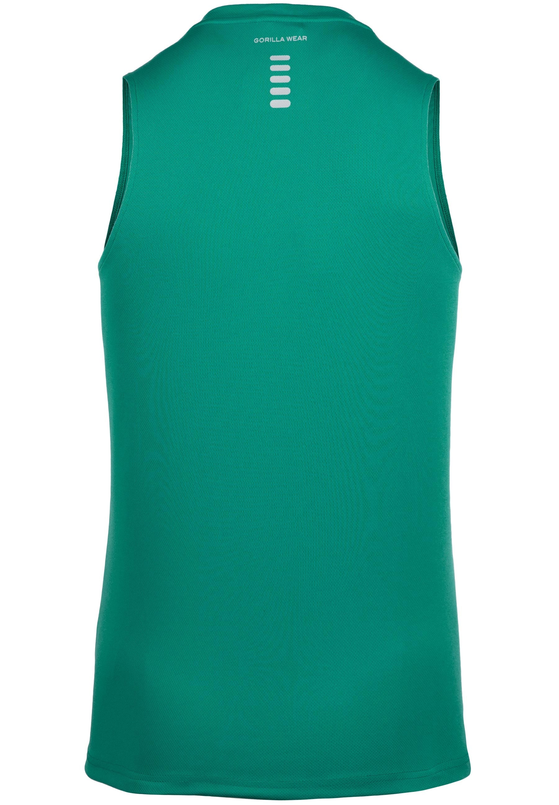 Gorilla Wear Easton Tank Top - Vert/Blanc