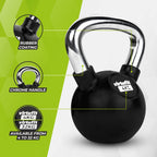 VirtuFit Kettlebell Pro - Caoutchouc - 4 kg - Tweedekans
